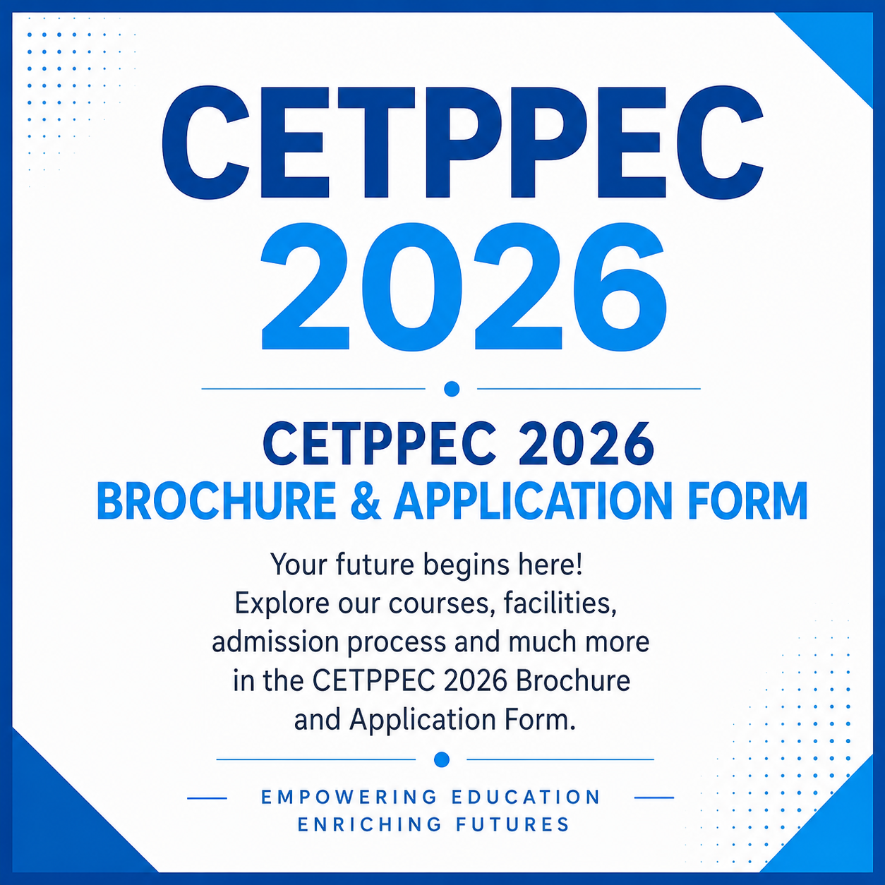 CETPPEC 2026 Brochure & Application Form
